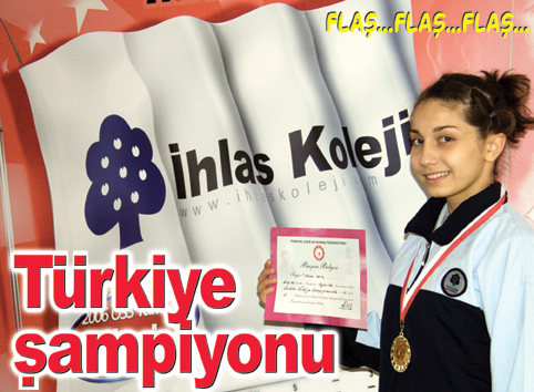 İhlas Koleji öğrencisi Kevser'in büyük başarısı