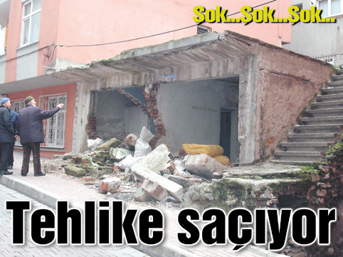 Mahalle halkı tepkili