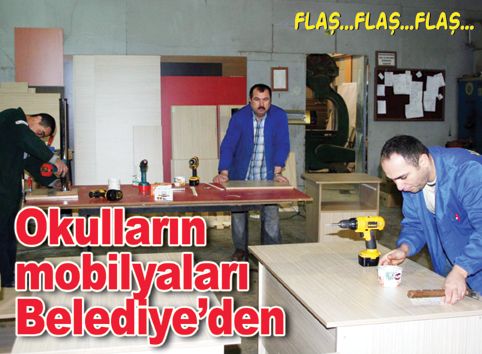 Bakırköy Belediyesi ilçedeki okulların mobilya ihtiyacını karşılıyor