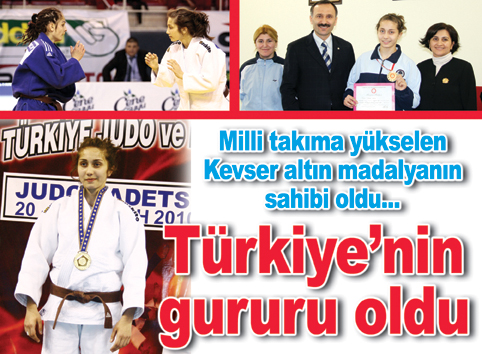 İhlas Koleji öğrencisi Kevser Çevik Avusturyalı rakibini yendi