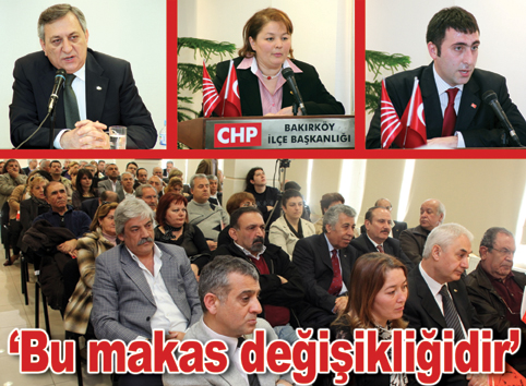 CHP Grup Başkan Vekili Hakkı Süha Okay Bakırköy'de konuştu