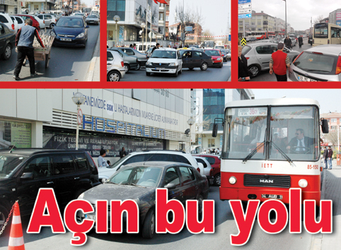 Haznedar, Bağcılar yolunu kullanan sürücüler tepkili