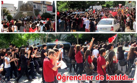 Öğrencilerin de katıldığı protestolar büyüyor…