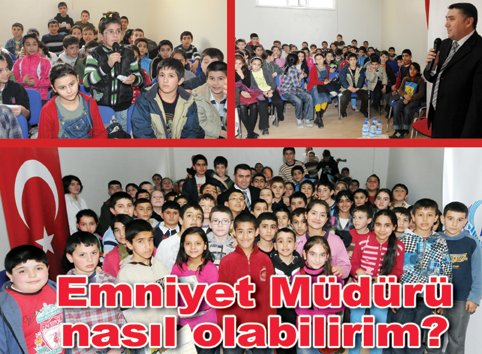 Bağcılar Emniyet Müdürü, çocukları dinledi