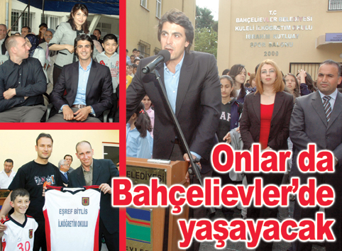 İbrahim Kutluay ve Harun Erdenay Spor Salonları açıldı