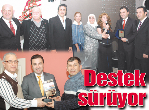 Silahsızlanma kampanyası başlatan Caner Başgezer'e plaket yağıyor