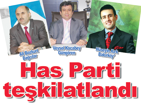 Bağcılar, Bakırköy, Güngören ve Bahçelievler yönetimleri oluştu
