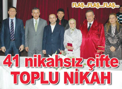 Sevgililer Günü'nde nikahlandılar