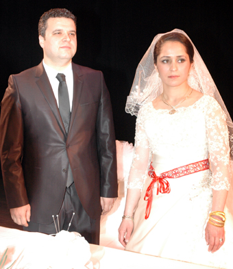 Sami Yıldırım ile Burucu Taban evlendi