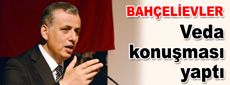 Kaymakam Cinbir’den öğretmen ve öğrencilere veda konuşması…