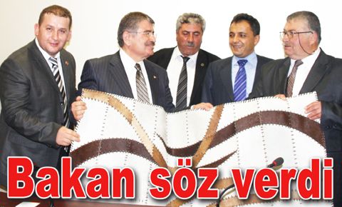Muhtarlar Bakan Şahin ile görüştü