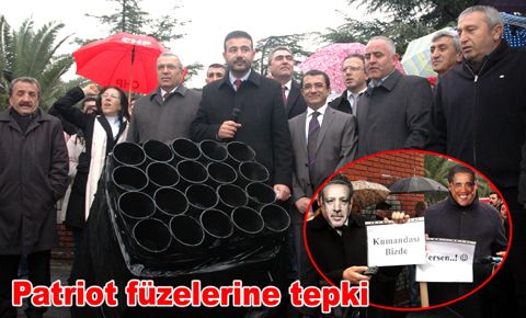 CHP Bahçelievler’den Patriot füzelerine tepki