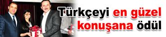 Türkçe’yi en güzel kullanan öğrenci belli oldu
