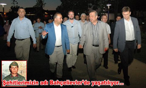 Şehit Gürol Alpago Parkı açıldı…