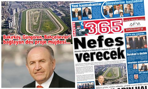 Bölgemize Central Park müjdesi...