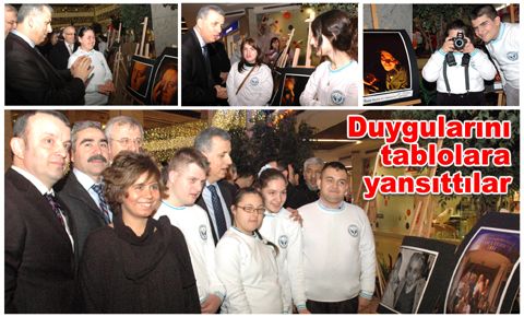 Duygularını tablolara yansıttılar…