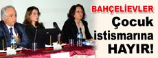 Çocuk istismarına HAYIR!