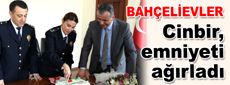 Kaymakam Cinbir, emniyeti ağırladı