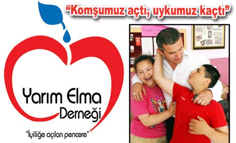 Yarım Elma Derneği gönül alıyor