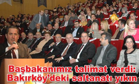 AK Parti Bakırköy İlçe Başkanı Mahmut Gürcan iddialı konuştu