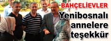 Yenibosnasporlu annelere teşekkür…