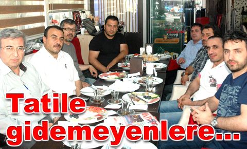 Esnaf ve bölge halkından oluşan turnuva…