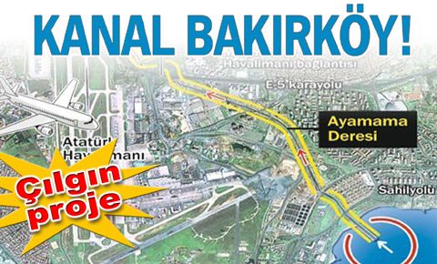 Ünal Erzen'den "Kanal Bakırköy" projesi