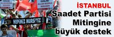 Kazlıçeşme'de Mısır'a destek mitingi!