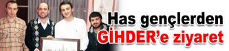 Has gençlerden GİHDER’e ziyaret