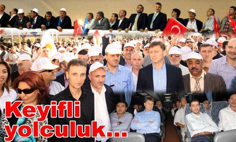 Coşkuya şahit oldular…
