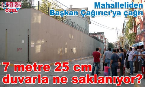 Mahalleliden Başkan Çağırıcı'ya çağrı