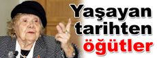 Yaşayan Tarih Muazzez Ilmiye Çığ Bakırköy’de…