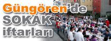 Güngören sokaklarında iftar