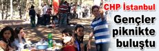 CHP'li gençler piknikte buluştu
