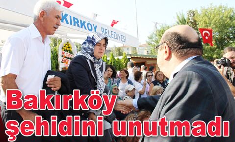 Şehit Polis Mustafa Yurter’ın ismi Bakırköy’de yaşatılacak..