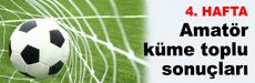 Amatör küme toplu sonuçları