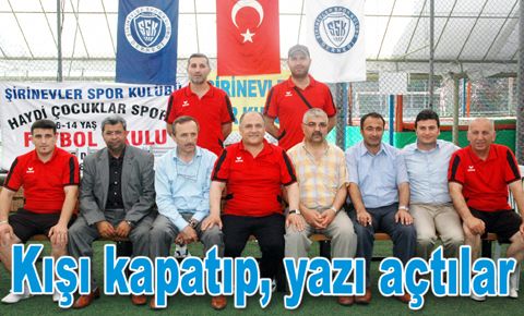 Şirinevler Futbol Okulu Öğrencileri Sertifikalarını aldı…