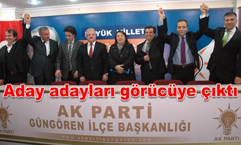 Güngören için el ele görücüye çıktılar…