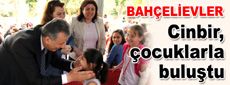Kaymakam Cinbir, kimsesiz çocuklarla buluştu