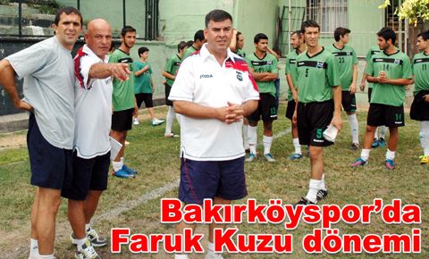 Bakırköyspor’da Faruk Kuzu dönemi…