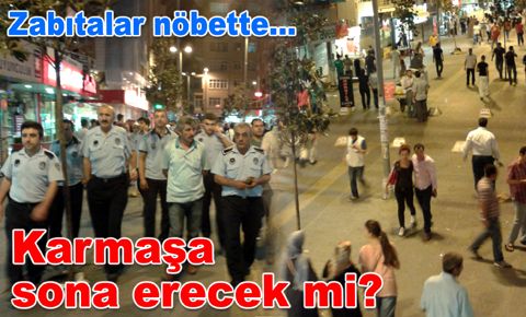 Zabıtalar Şirinevler’de gece gündüz nöbet tutuyor…