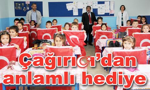 Çağırıcı’dan anlamlı hediye