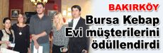 Bursa Kebap Evi müşterilerini ödüllendirdi