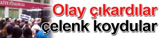 AK Parti Bağcılar İlçe Başkanlığına siyah çelenk koydular