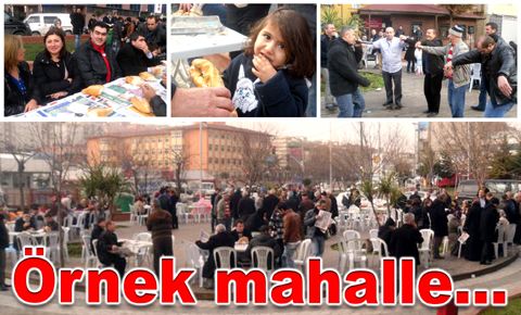 Gençosman mahalle sakinlerinden örnek etkinlik…
