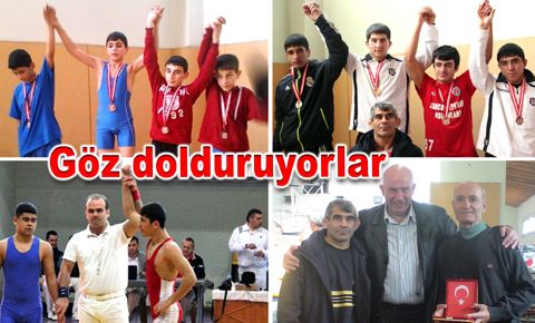 Güreş Spor Okulu Göz dolduruyor