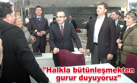 AK Parti’li Turan: Halkla bütünleşmekten gurur duyuyoruz
