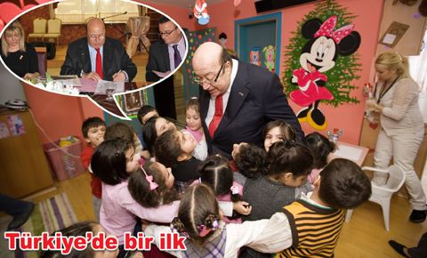 İşitme engellilere kaynaştırma kreşi