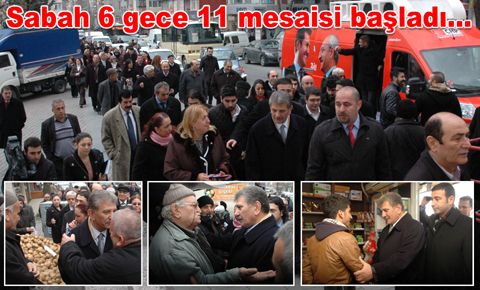 Saffet Bulut, 30 Mart için kolları sıvadı