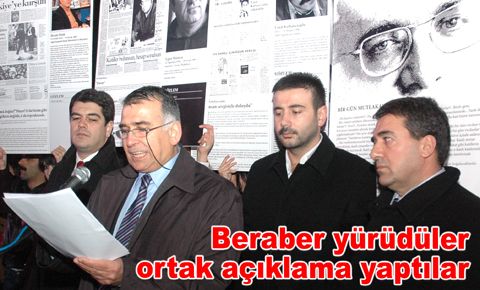 4 ilçe beraber yürüdü, ortak açıklama yaptı…